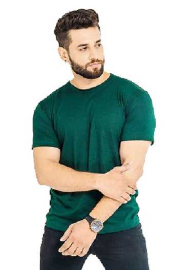 Best Quality Plain Short Sleeve Round Neck Basic T-shirt for Men/Boys 